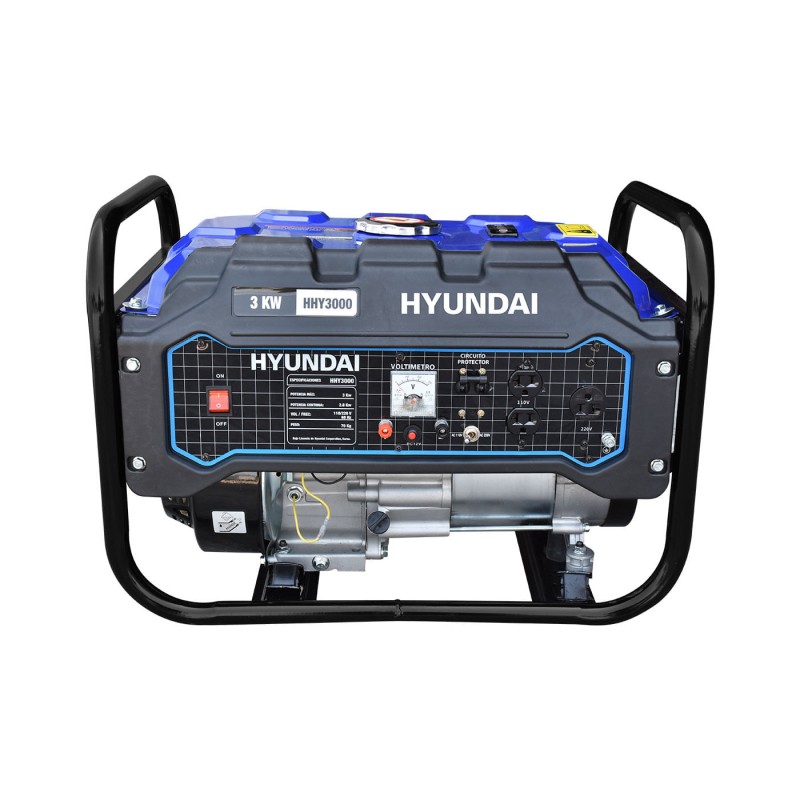 GENERADOR HYUNDAI PORTATIL A GASOLINA 3.0 KW - HHY3000